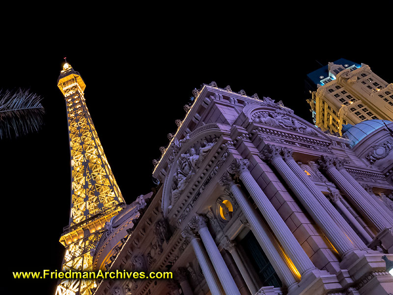 las,vegas,paris,eiffel,tower,purple,yellow,night,strip,